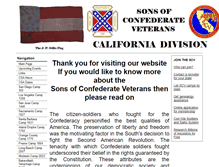 Tablet Screenshot of californiascv.org